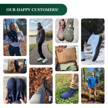 Feel Your Best All Day With Our All-Weather Grounding Barefoot Shoes
