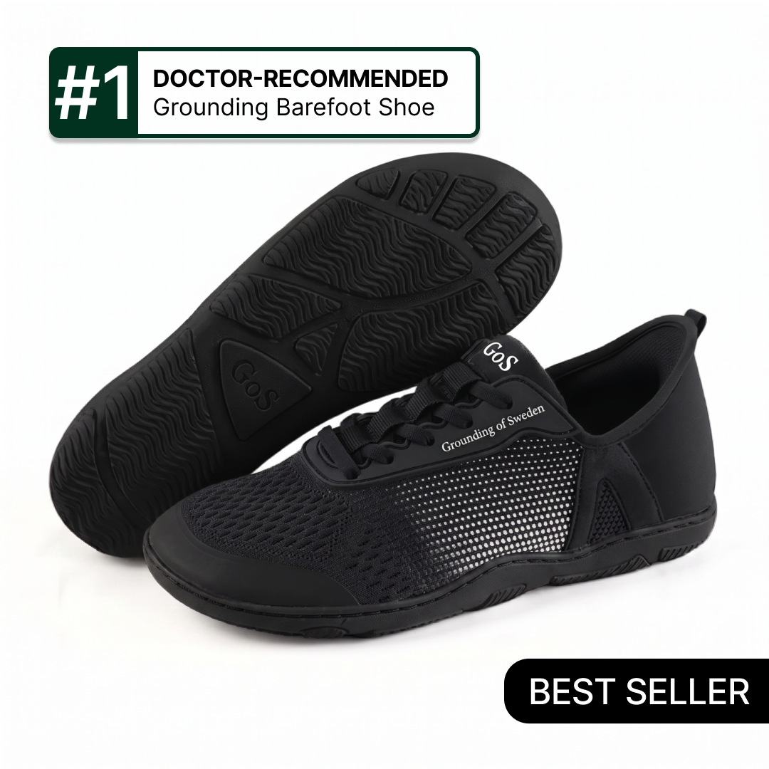 Finally Walk Pain-Free In Our Hands-Free Grounding Barefoot Shoes