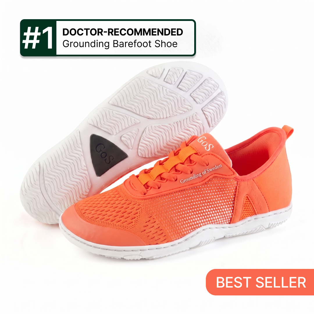 Finally Walk Pain-Free In Our Hands-Free Grounding Barefoot Shoes