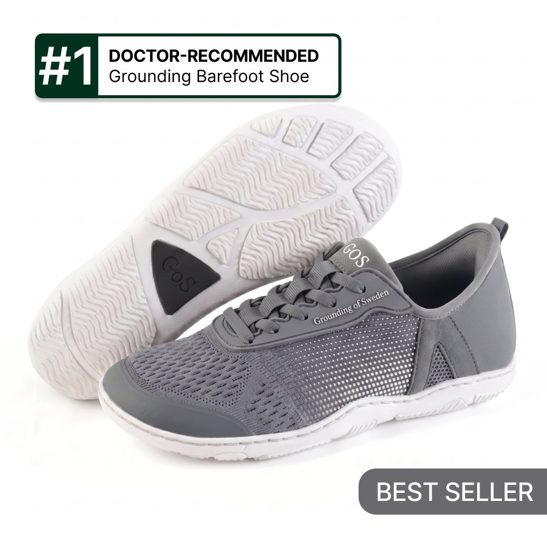 Finally Walk Pain-Free In Our Hands-Free Grounding Barefoot Shoes