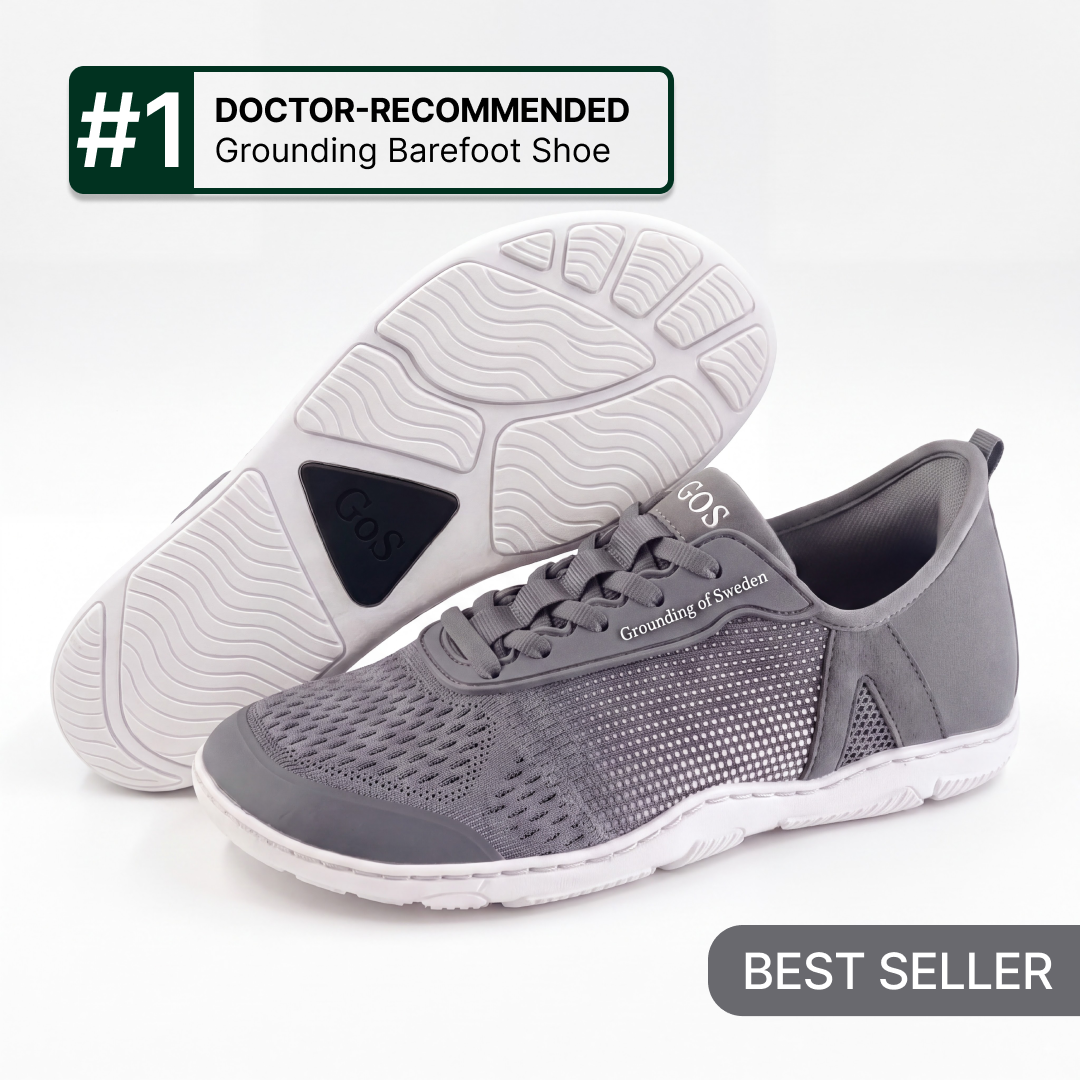Finally Walk Pain-Free In Our Hands-Free Grounding Barefoot Shoes