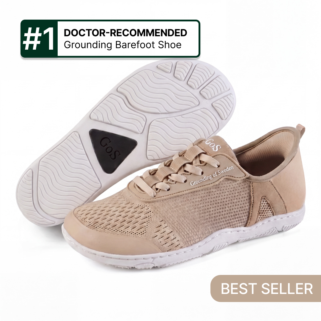 Finally Walk Pain-Free In Our Hands-Free Grounding Barefoot Shoes