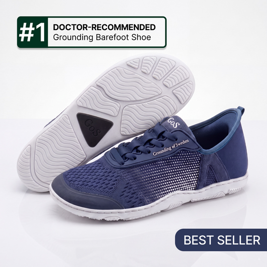 Finally Walk Pain-Free In Our Hands-Free Grounding Barefoot Shoes