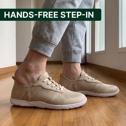Finally Walk Pain-Free In Our Hands-Free Grounding Barefoot Shoes