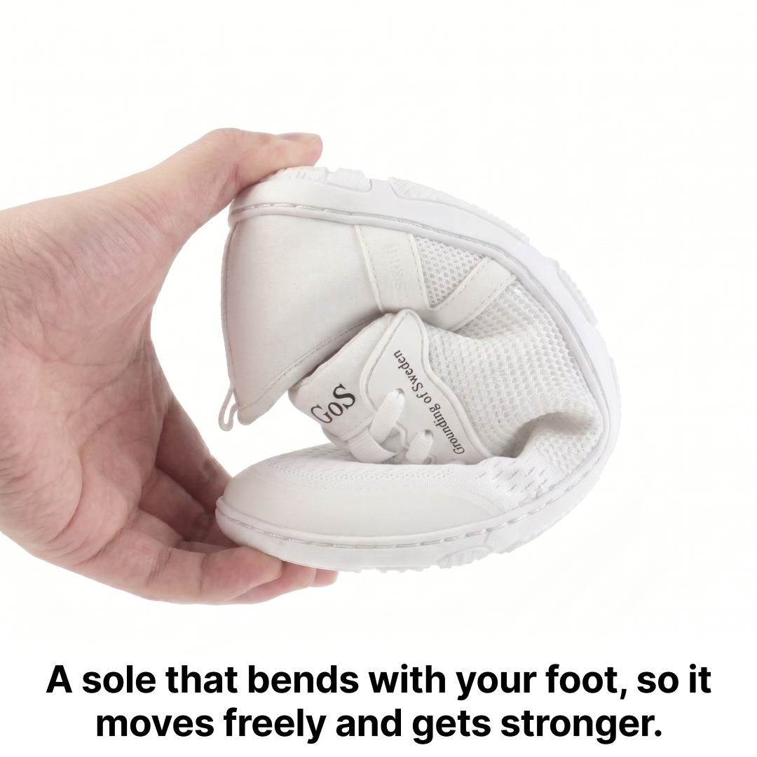 Finally Walk Pain-Free In Our Hands-Free Grounding Barefoot Shoes