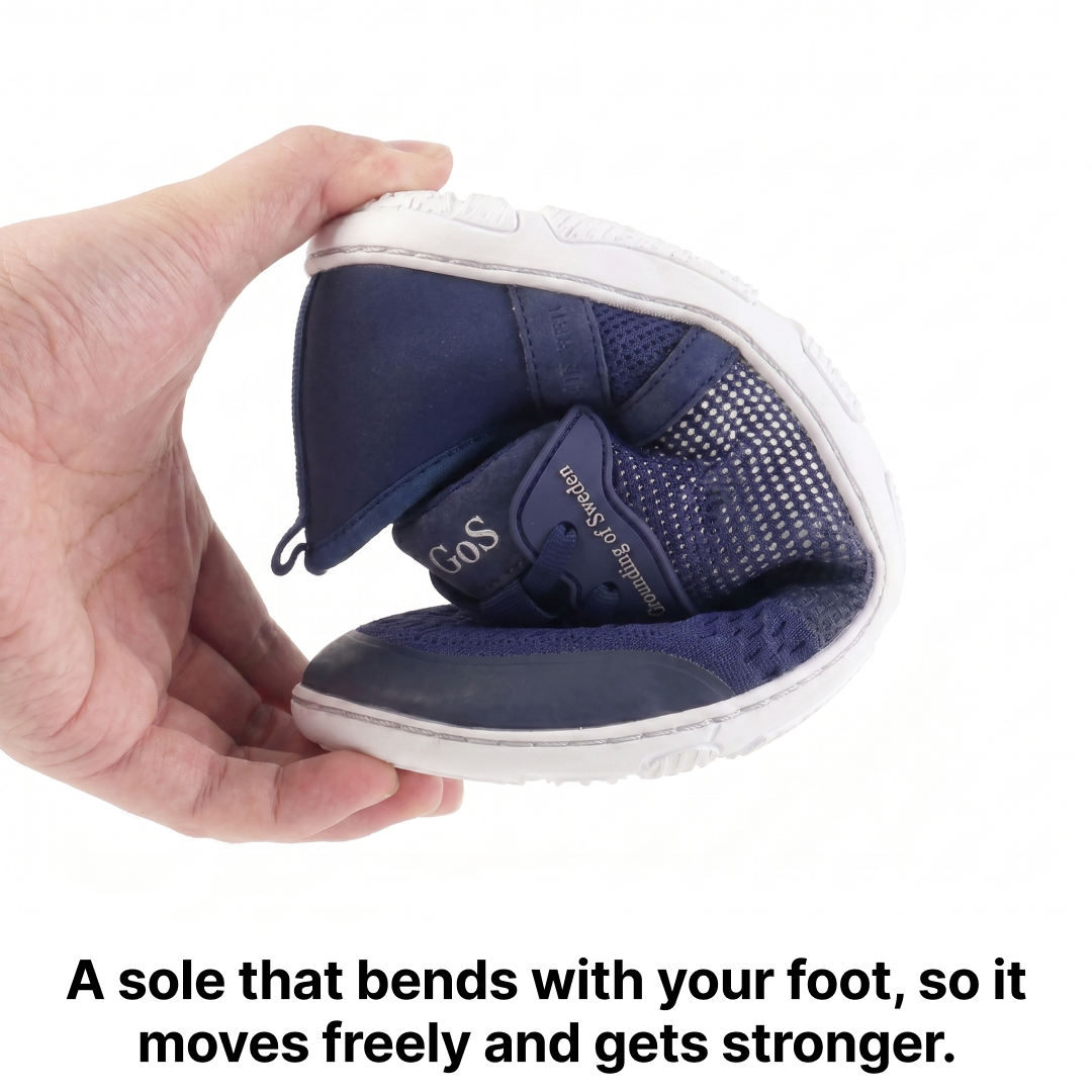 Finally Walk Pain-Free In Our Hands-Free Grounding Barefoot Shoes