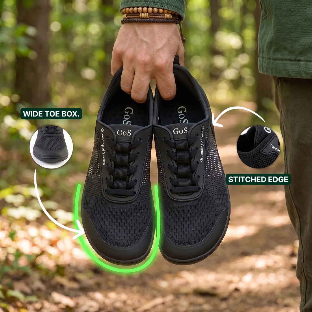 Finally Walk Pain-Free In Our Hands-Free Grounding Barefoot Shoes