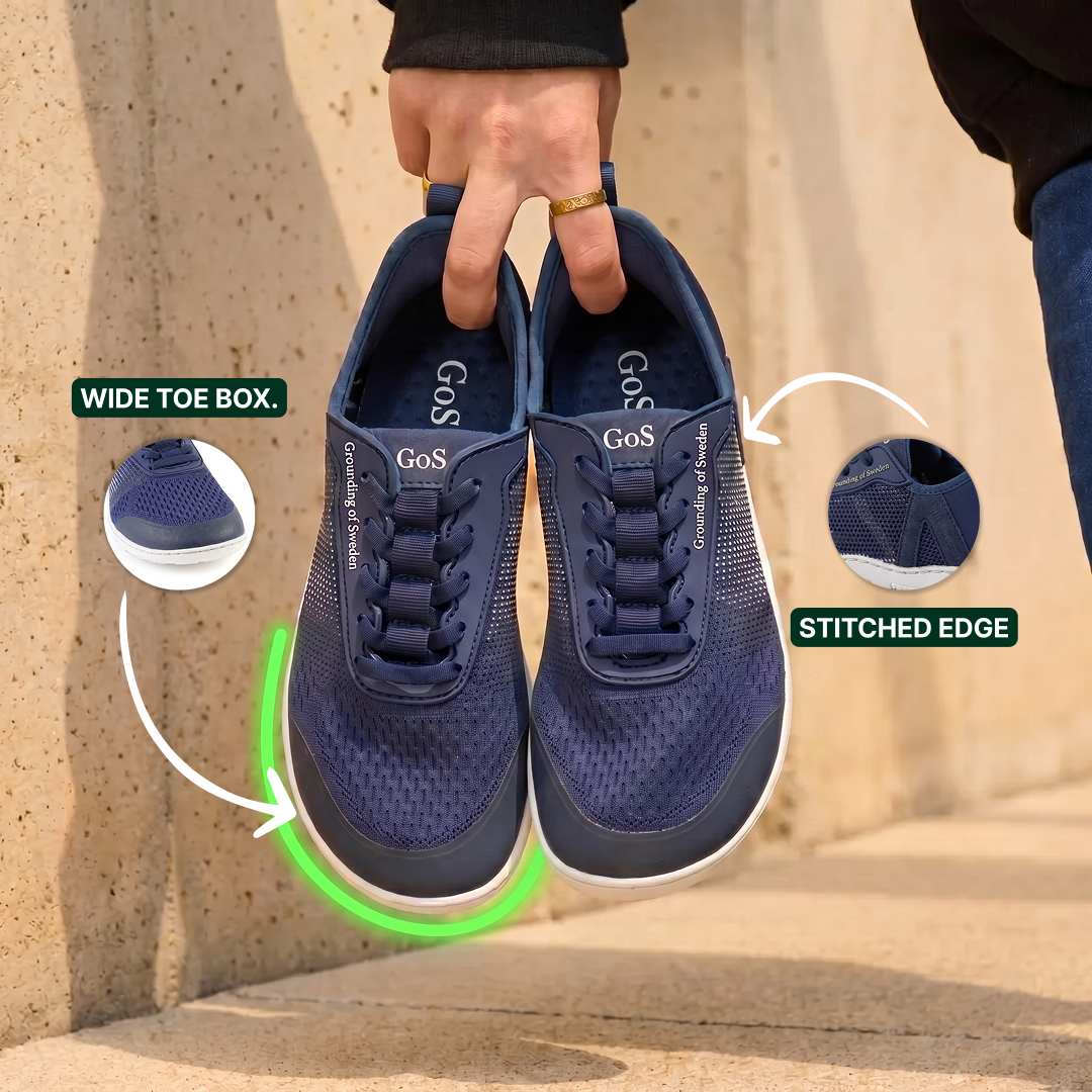 Finally Walk Pain-Free In Our Hands-Free Grounding Barefoot Shoes