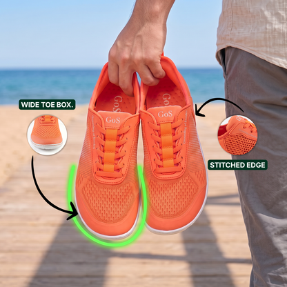 Finally Walk Pain-Free In Our Hands-Free Grounding Barefoot Shoes