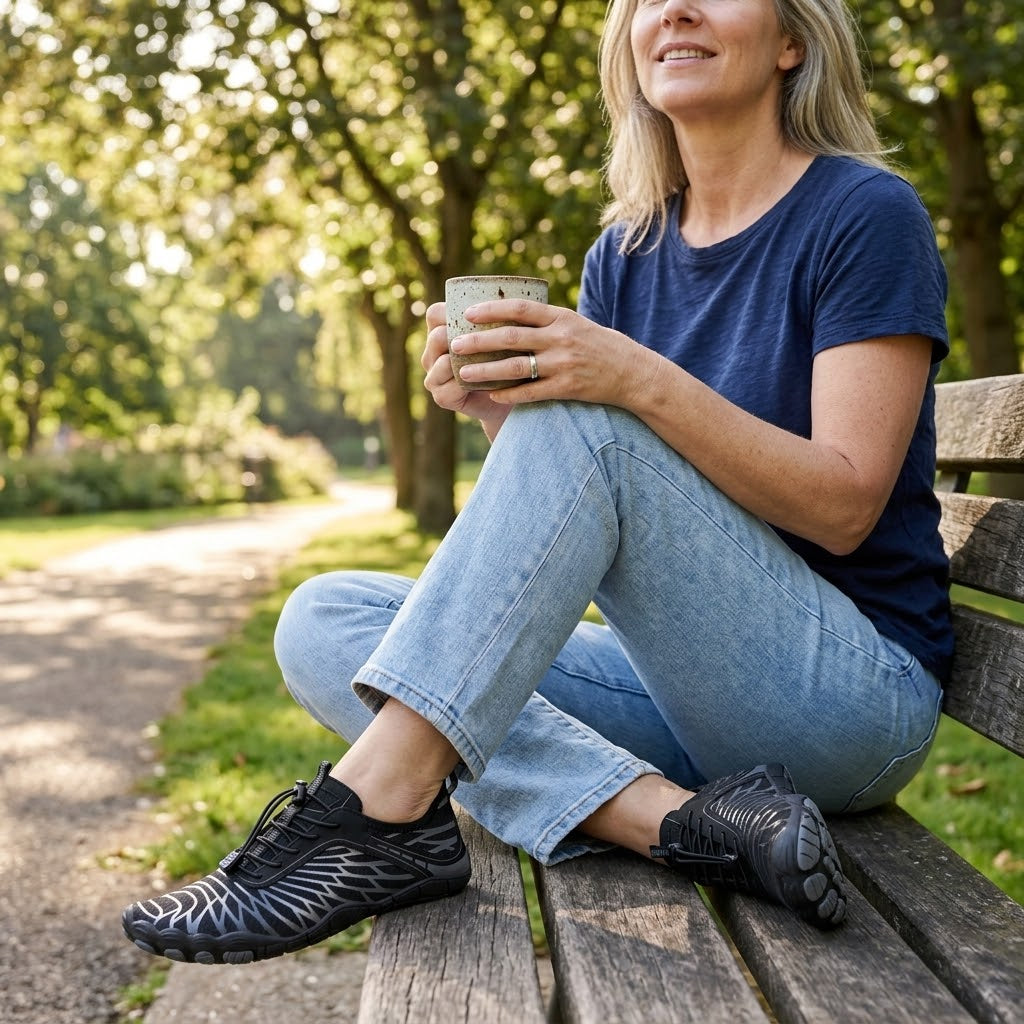 Finally Walk Pain-Free Again With Our Grounding Barefoot Shoes
