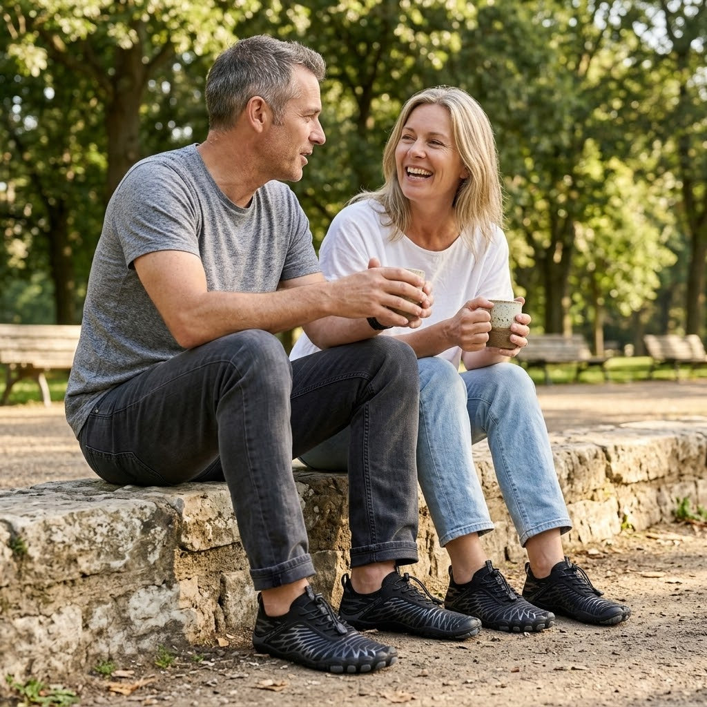Finally Walk Pain-Free Again With Our Grounding Barefoot Shoes